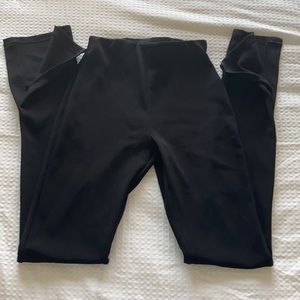 Zara Side Slit Ribbed Leggings